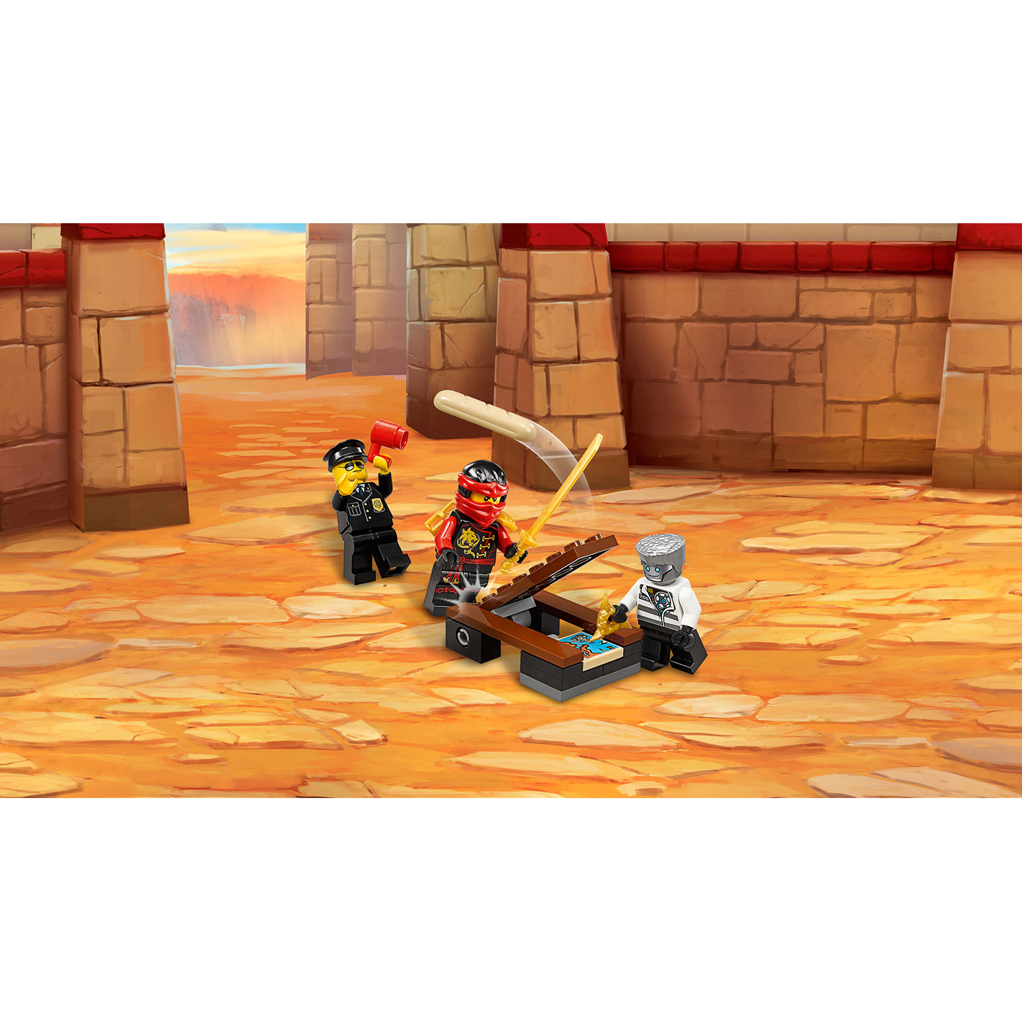 Lego Ninjago. Побег из тюрьмы Криптариум  